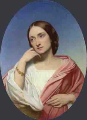 Ary Scheffer Mrs Robert Hollond A4 Print
