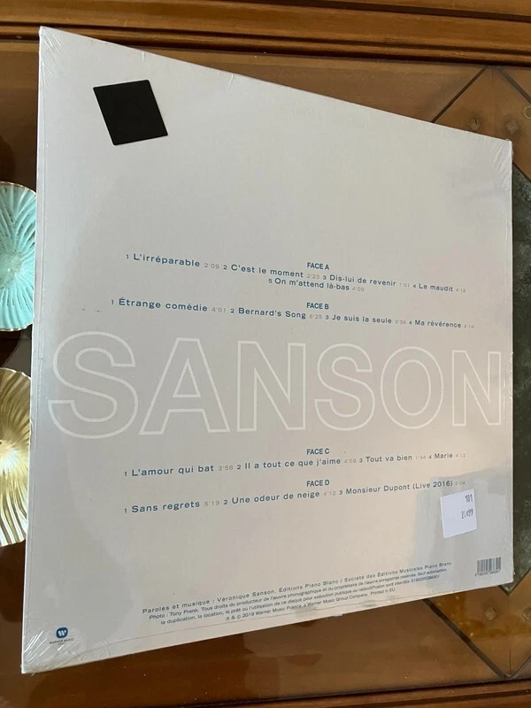 Album double vinyle , Veronique Sanson, Les moments importants. - Photo 4/4