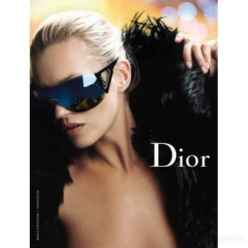 Nuevas gafas de sol Dior Escrime 1 protector envolvente C. RPUH6 dorado con lente degradada