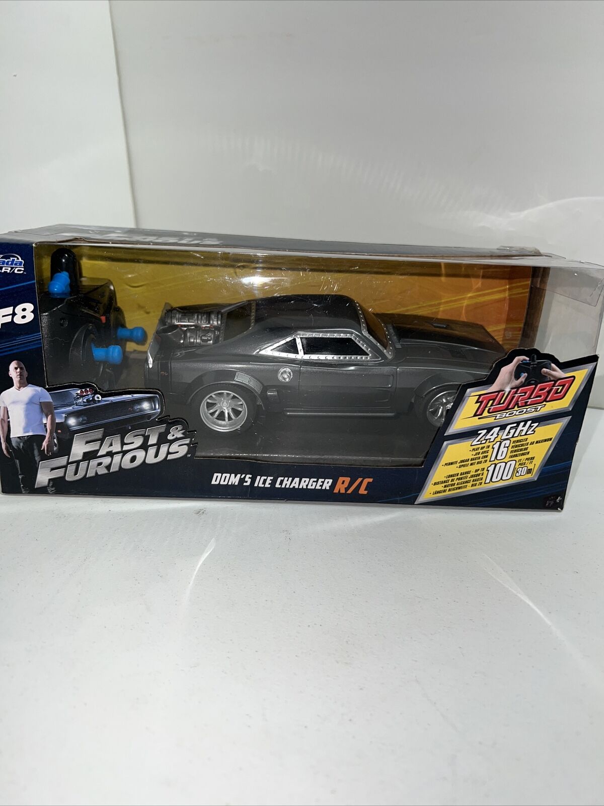 FAST & FURIOUS, DOMS DODGE ICE CHARGER RADIO CONTROL - JADA JAD98310 1/24