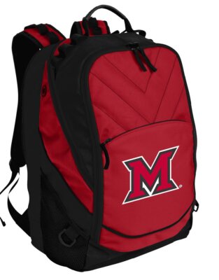 Miami RedHawks Laptop Backpack   Official Miami University (Ohio) Bookbag   17''