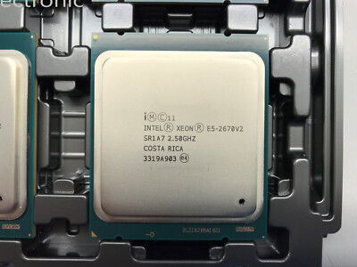 Intel Xeon E5-2670 V2  E5-2670V2 TEN Core 2.50GHz 8GT/s SR1A7 Server Processor