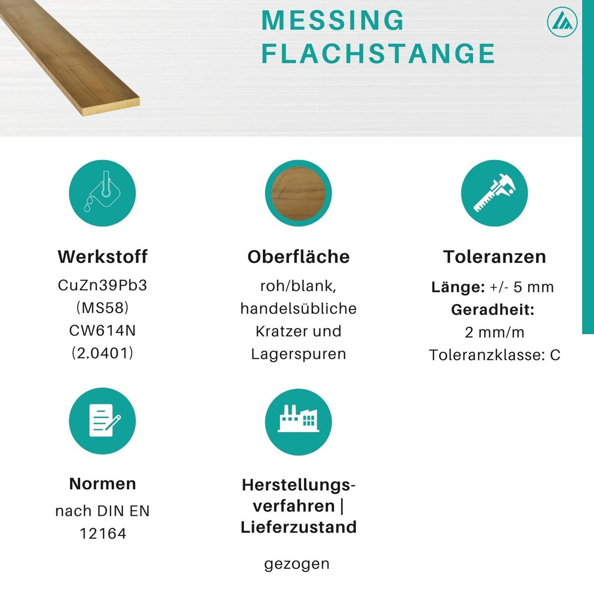 Barra Ottone MS58 CuZn39Pb3 Asta Rotonda In Ottone MS58 (CuZn39Pb3 - Foto 9