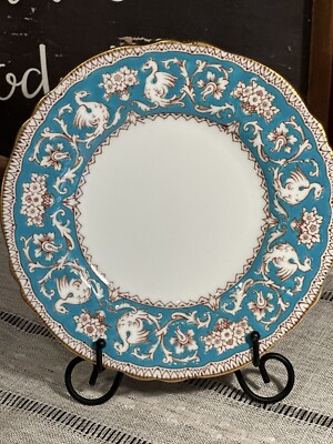 英国製 CROWN STAFFORDSHIRE❁﻿瑞々しいお花と金彩プレート 英国製 CROWN STAFFORDSHIRE❁﻿瑞々しいお花と金彩プレート 【公式通販】