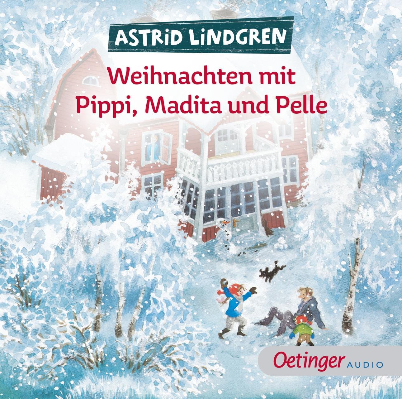 Thumbnail - Lindgren Astrid. Weihnachten Mit Pippi, Madita Und Pelle. Audio-cd