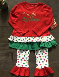 newborn my first christmas outfit