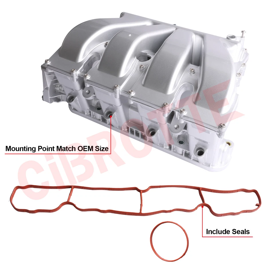 Colector de admisión de aluminio para 07-17 Jeep Compass Patriot 07-10 Chrysler Sebring Foto 4 de 4