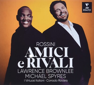 Rossini Amici e Rivali LAWRENCE BROWNLEE MICHAEL SPYRES Erato CD New Sealed