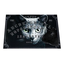 Cat Ouija Spirit Board Adult Game & Planchette Ghost Spirit Talking (A4 Size)