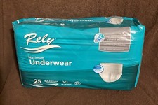 New Old Stock Rely Premium Adult Underware Size XL Unopened