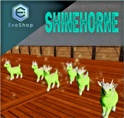 Ark Survival Ascended - 100% imprinted Shinehorne - PvE