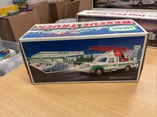 Hess Rescue Truck 1994 Ladder Fire Sound Siren Horn Lights-With Original Box