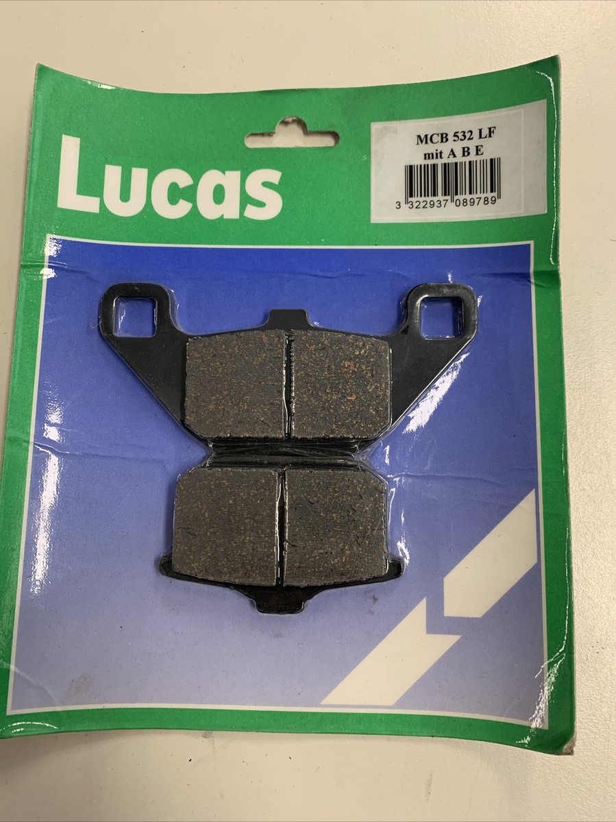 Brake Pads Lucas MCB 532 LF Fits Kawasaki EL-GPZ-GT-Z-ZX-ZL-ZN-VN