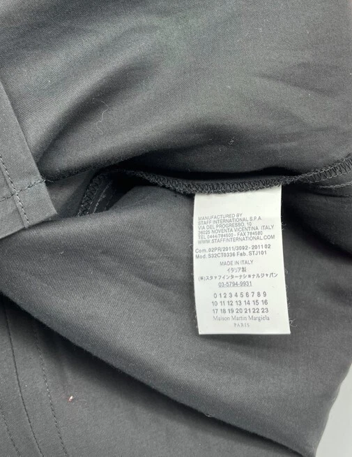 Abito MM6 Maison MargielaXOpening Cerimonia Rosso Nero Raso Felpa Tg 42