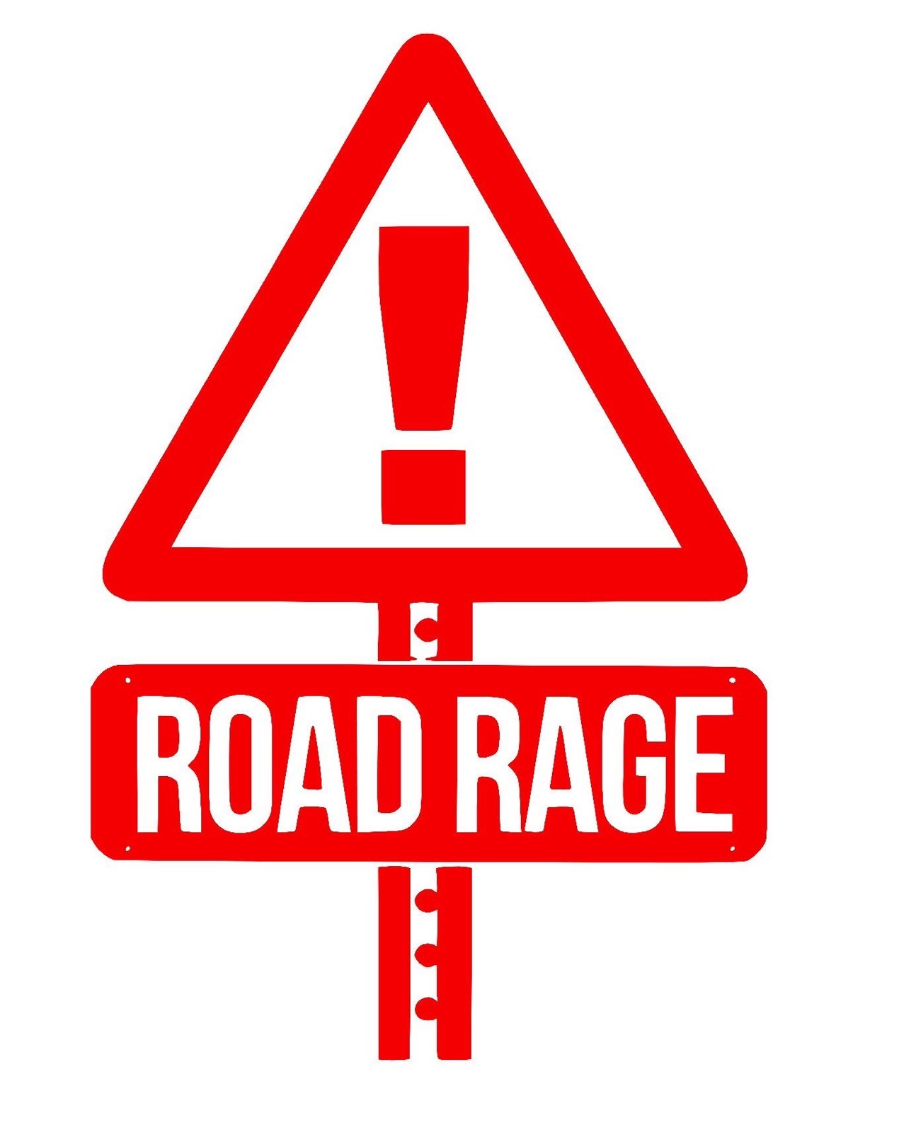 Vinyl Decal Road Rage Sticker For Bumper Window Tailgate Car Truck Bike ...