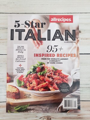 All Recipes Star Italian May 2023 Magazine Chicken, Pasta, Beef,  Desserts