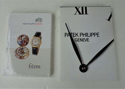 Patek Philippe Geneva Museum DVD Films & Book With 2 Watch Catalog 2 New 2004