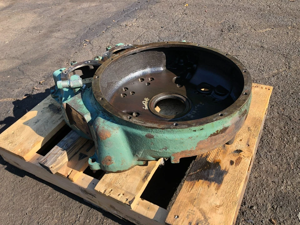 Carcasa volante motor Detroit Diesel 4-53 8924577 carcasa campana SAE 4 OEM Foto 3 de 4