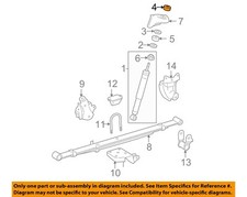 TOYOTA OEM 05-23 Tacoma Suspension Components-Shock Upper Bushing 90540A0007