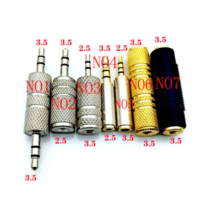 3.5mm 2.5mm Male Female 3.5 to 2.5 Jack Audio Converter Adapter Cable Plug Cable