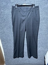 Ann Taylor Woman Size 6Petite Gray Trouser Signature Fit Wool Blend Pants NWT