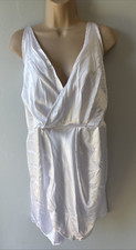 Women’s Size 18 New With Tags White Wrap Party Dress Pretty Little Thing Hen Do