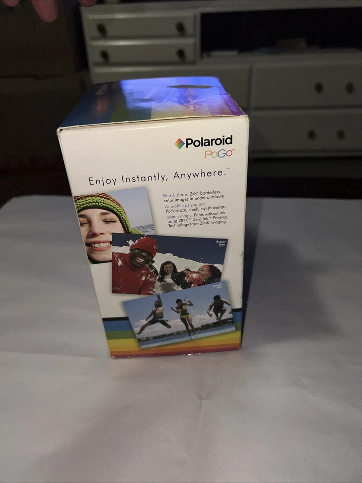 Polaroid pogo instant mobile printer Zink Zero Ink New - Image 3 of 4