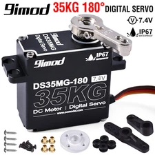 9imod DS35MG 35kg Waterpoof Metal Servo 180°for 1:8 1:10 RC Crawler SCX10 TRX4