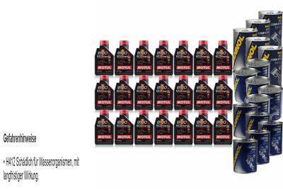 21L Motoröl Motul 8100 Eco-nergy 5W30 5xLeak-Stop+Motor Doctor+Motor Flush