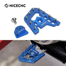 NICECNC Extender Brake Pedal Step Plate Tip For YAMAHA RAPTOR 700 / 700R Models