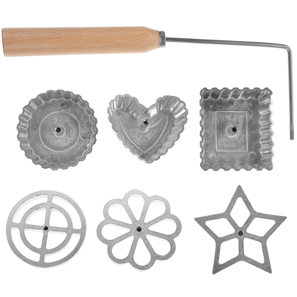 Waffle Maker Household Gadgets Fried Mold Shrimp Cake Snack-image