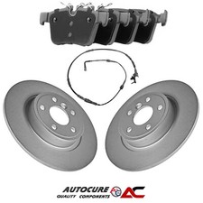 SI ADATTA JAGUAR XE R-SPORT 2.0 (MK1) SET DISCHI E PASTIGLIE FRENO POSTERIORE + SENSORE [2014 -]