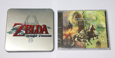 The Legend of Zelda Twilight Princess Steelbook Rare GameCube CD