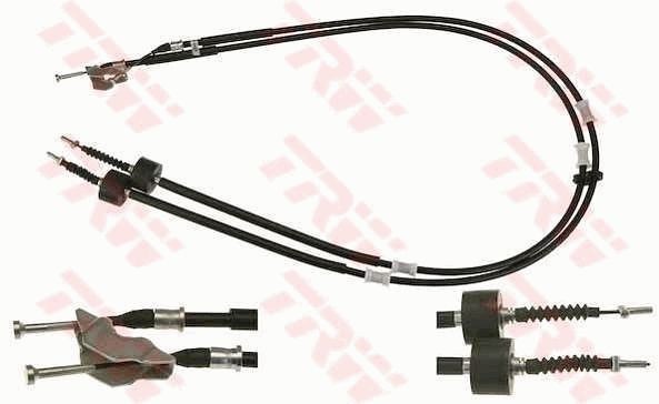 Seilzug Feststellbremse Hinten Links Rechts TRW GCH2513 FÜR Opel Handbremsseil-image