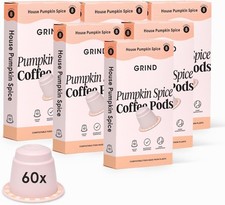 Grind Pumpkin Spice Coffee Pods – 60 Nespresso® Original Capsules – 100% Arabica 0.33 per lighter