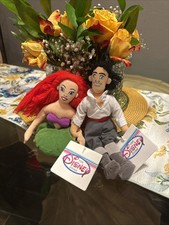 Disney Store Beanies Litlte Mermaid Eric NWT Ariel