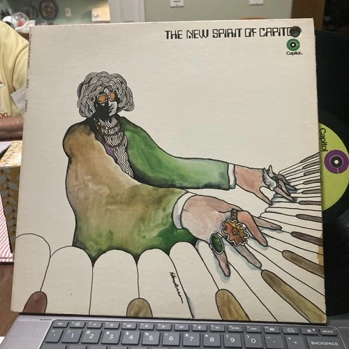 the new spirit of capitol-pink floyd/steve miller/bob seger vinyl ex