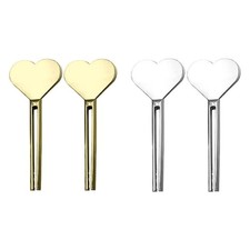 2 X Toothpaste Stainless Steel Tube Squeezer Key Toothpaste Cream Wringer Roller