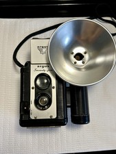 Vintage Argus Seventy-Five Camera w/ Flash 1950s Clean Working Condition