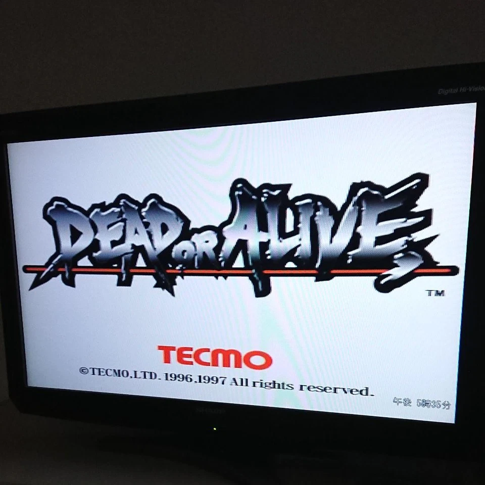 Dead or Alive Sega Saturn 1997 Japanese "good" Japan Used - Image 4 of 4