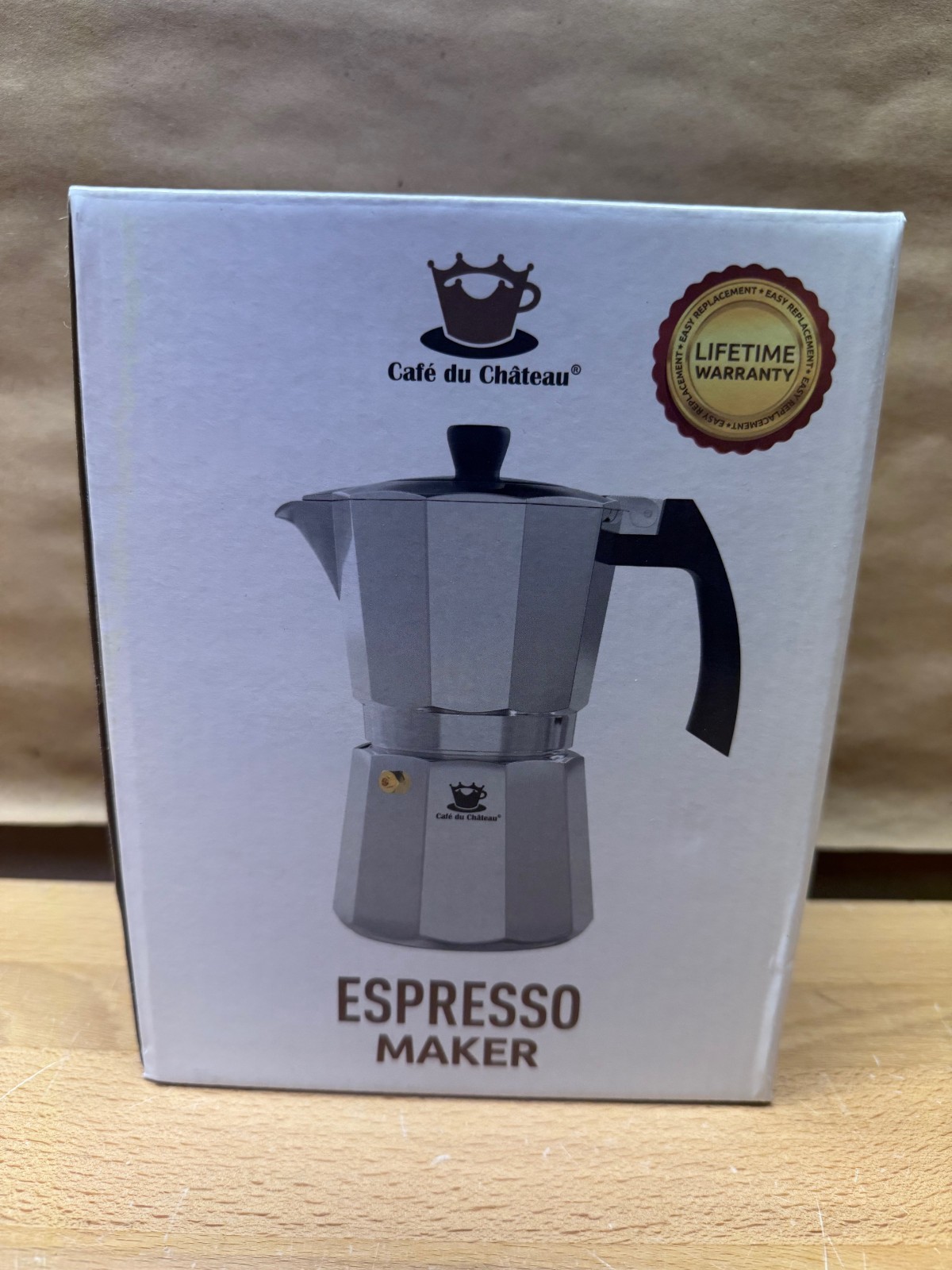 &ndash; Manual Espresso Coffee Maker, Greca Style