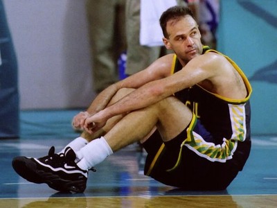Oscar Schmidt, known as ''Mão Santa''. Brazilian basketball legend Photo Collect