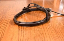 Beval, raised tack noseband, brown, cob for bridle