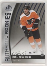 2017-18 SP Game Used Authentic Rookies 16/74 Mike Vecchione #111 rk1