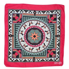 Vintage Wamcraft Southwest Aztec Native Print Bandana Handkerchief