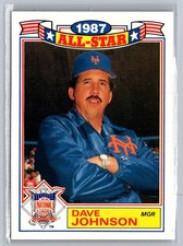 1988 Topps #12 Dave Johnson Glossy All-Stars