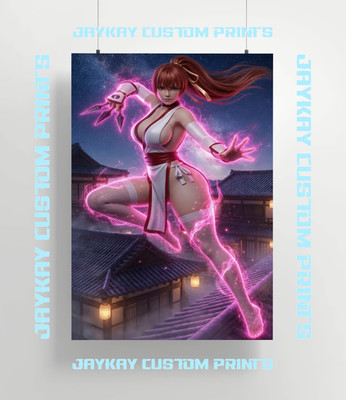 Dead Or Alive Kasumi Poster Print - No Frame