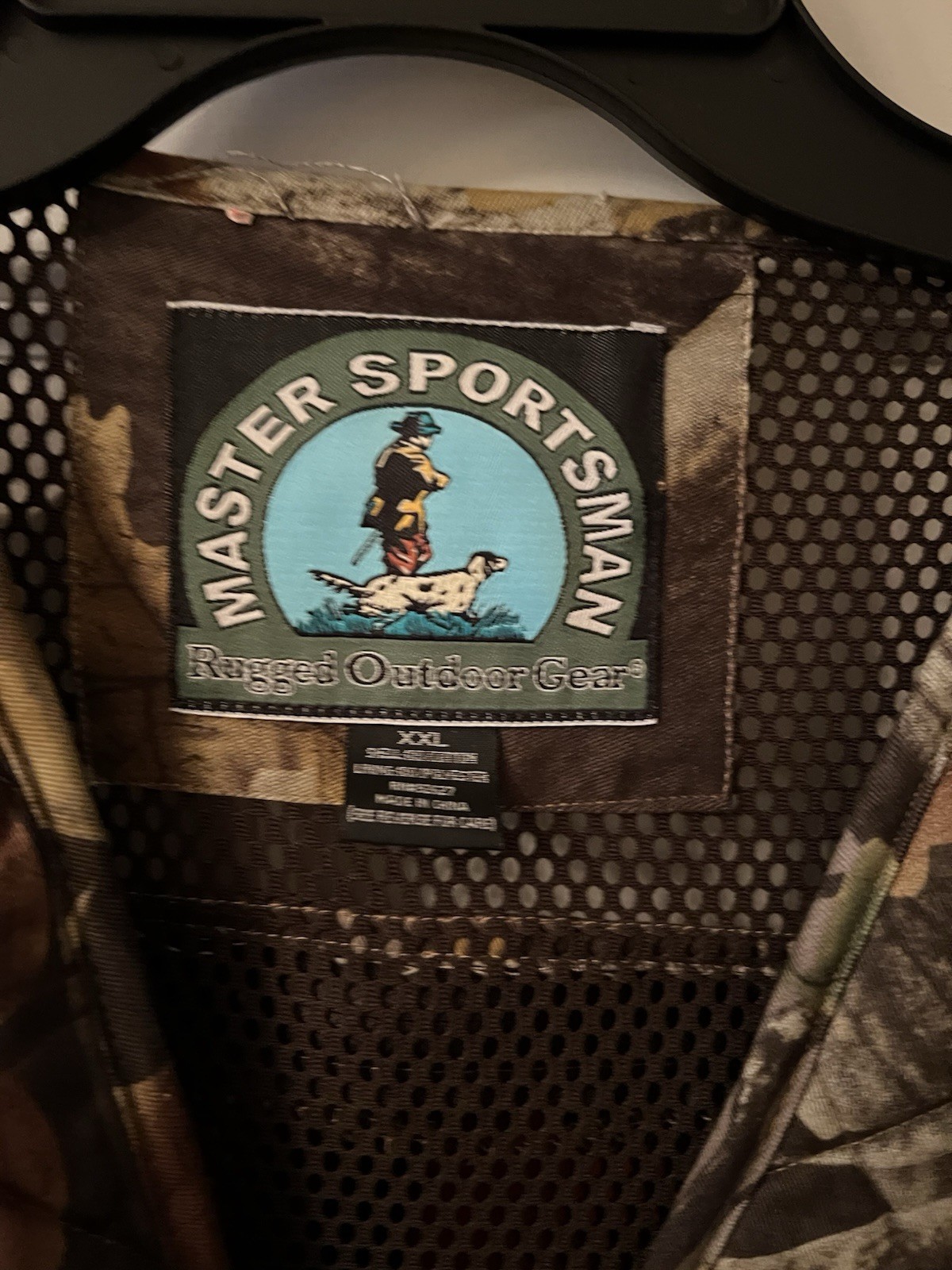 Sherbrooke Master Sportsman Rugged Outdoor Gear Camo Vest XXL