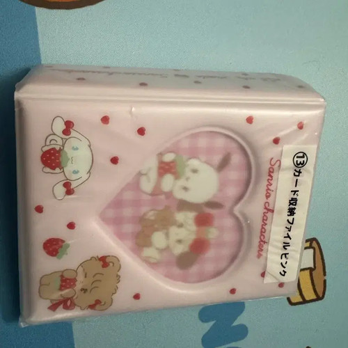 Sanrio Character Card Holder File Pink New Official