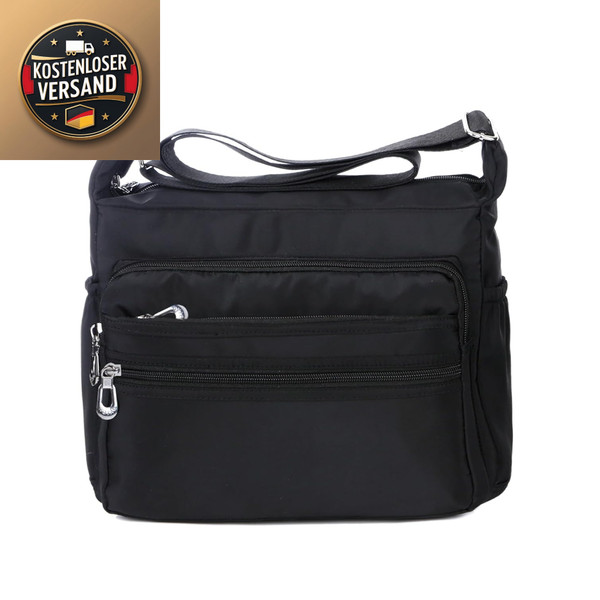 UmhäNgetasche Damen 26X20X9 Cm Multifunktional Wasserdicht Nylon-image
